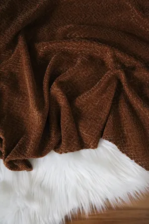 1YD 8IN REMNANT; Copper Mountain Hanfleur Chenille Sweater Knit