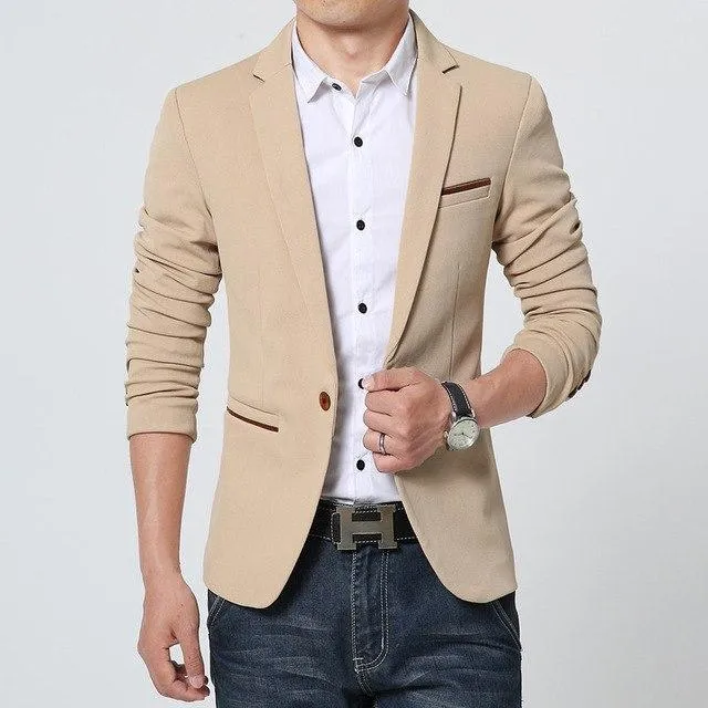 Angelo Ricci™ Autumn Linen and Cotton Blazers