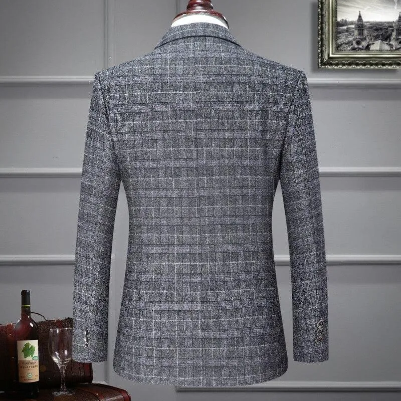 Angelo Ricci™ Comfortable Fabric Retro Style Blazer
