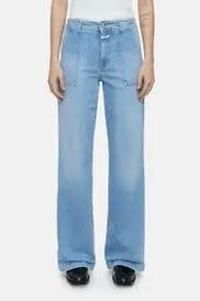 Aria Comfort Stretch Flared Jean - Light Blue