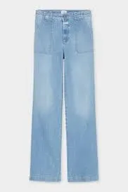 Aria Comfort Stretch Flared Jean - Light Blue
