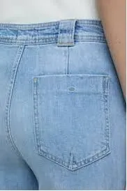 Aria Comfort Stretch Flared Jean - Light Blue