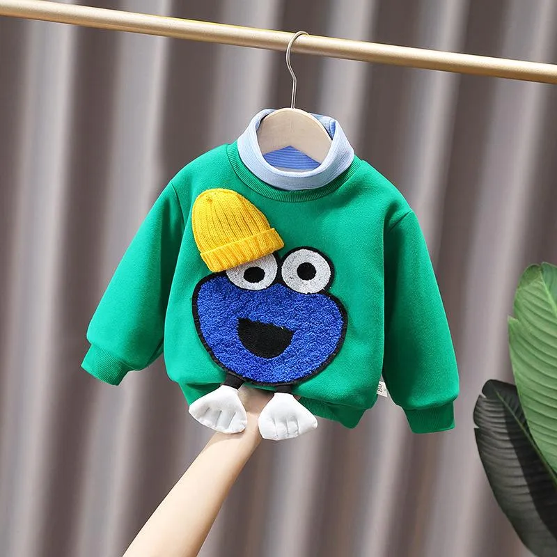 Autumn and winter children's velvet vests