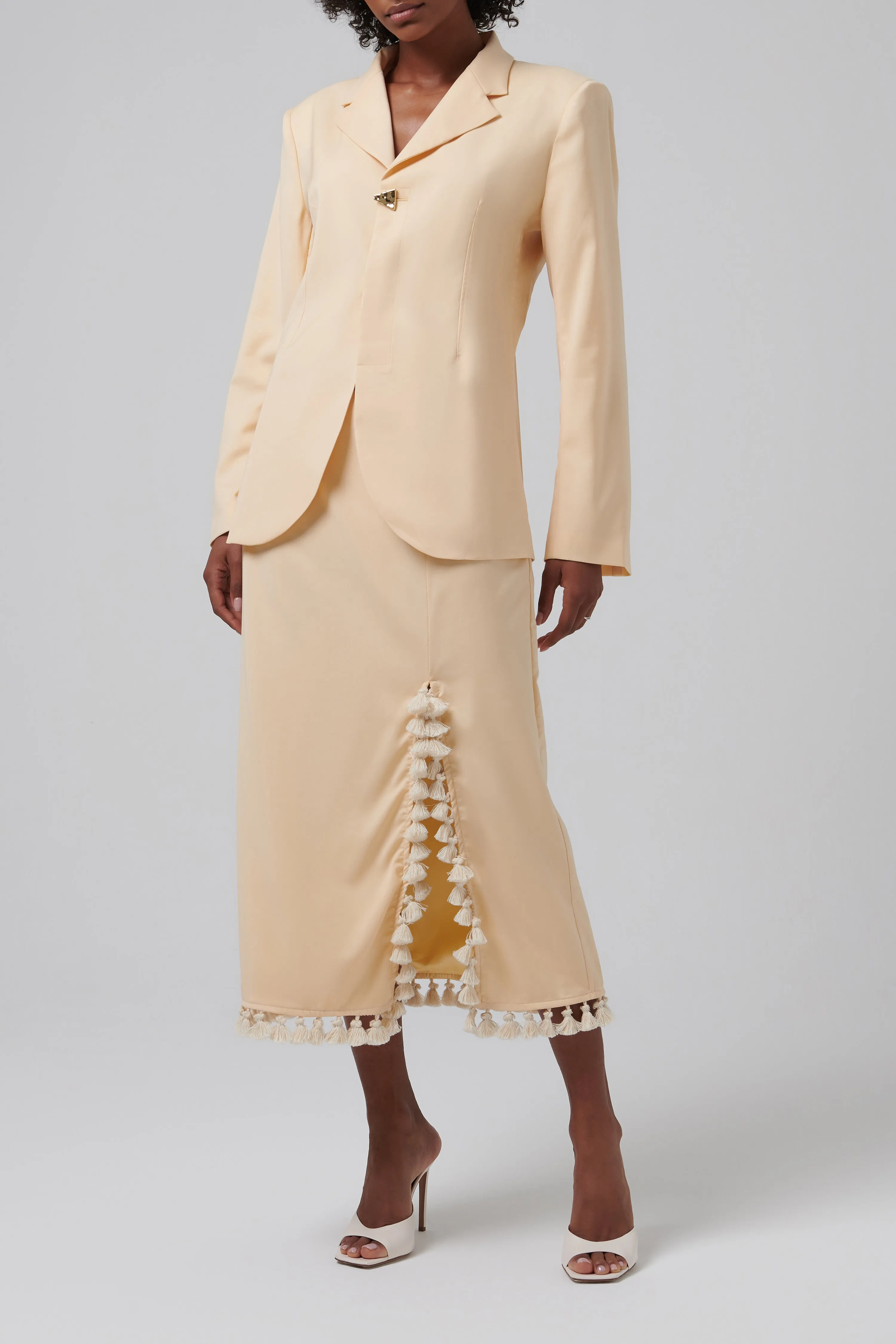 Beige Isla Blazer