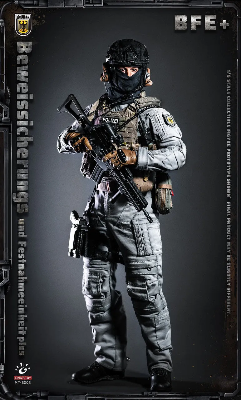 BFE  Counter Terrorism Police Force - Tan MOLLE Plate Carrier Vest w/Pouch Set