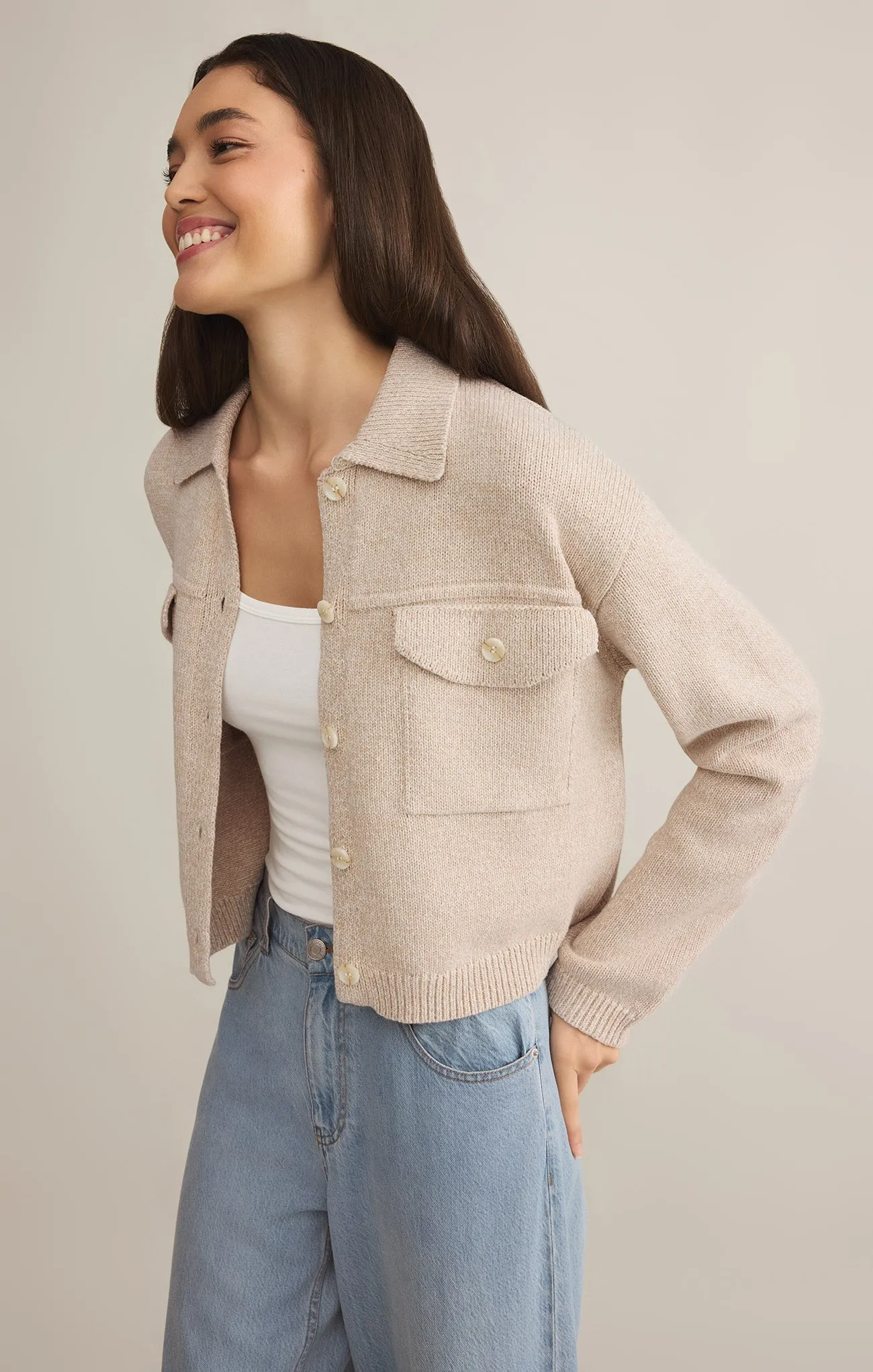 Cielo Sweater Knit Jacket