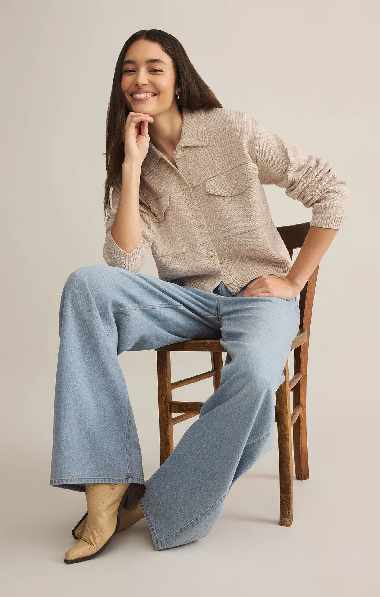 Cielo Sweater Knit Jacket