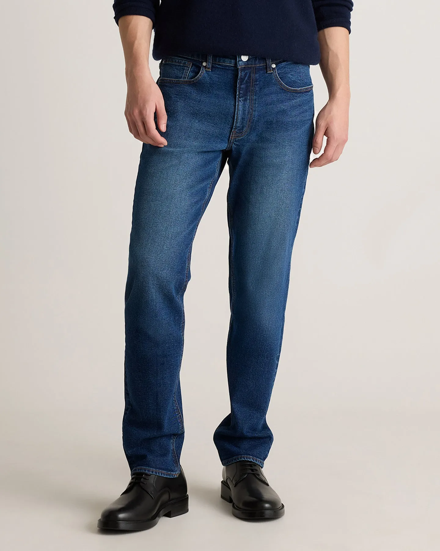 Comfort Stretch Relaxed Straight Jeans