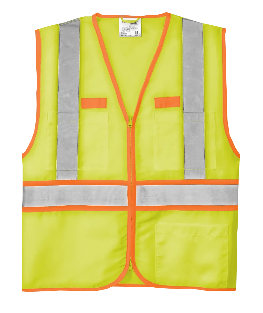 CornerStone - ANSI 107 Class 2 Dual-Color Custom Safety Vest