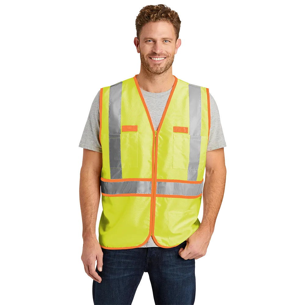 CornerStone - ANSI 107 Class 2 Dual-Color Custom Safety Vest