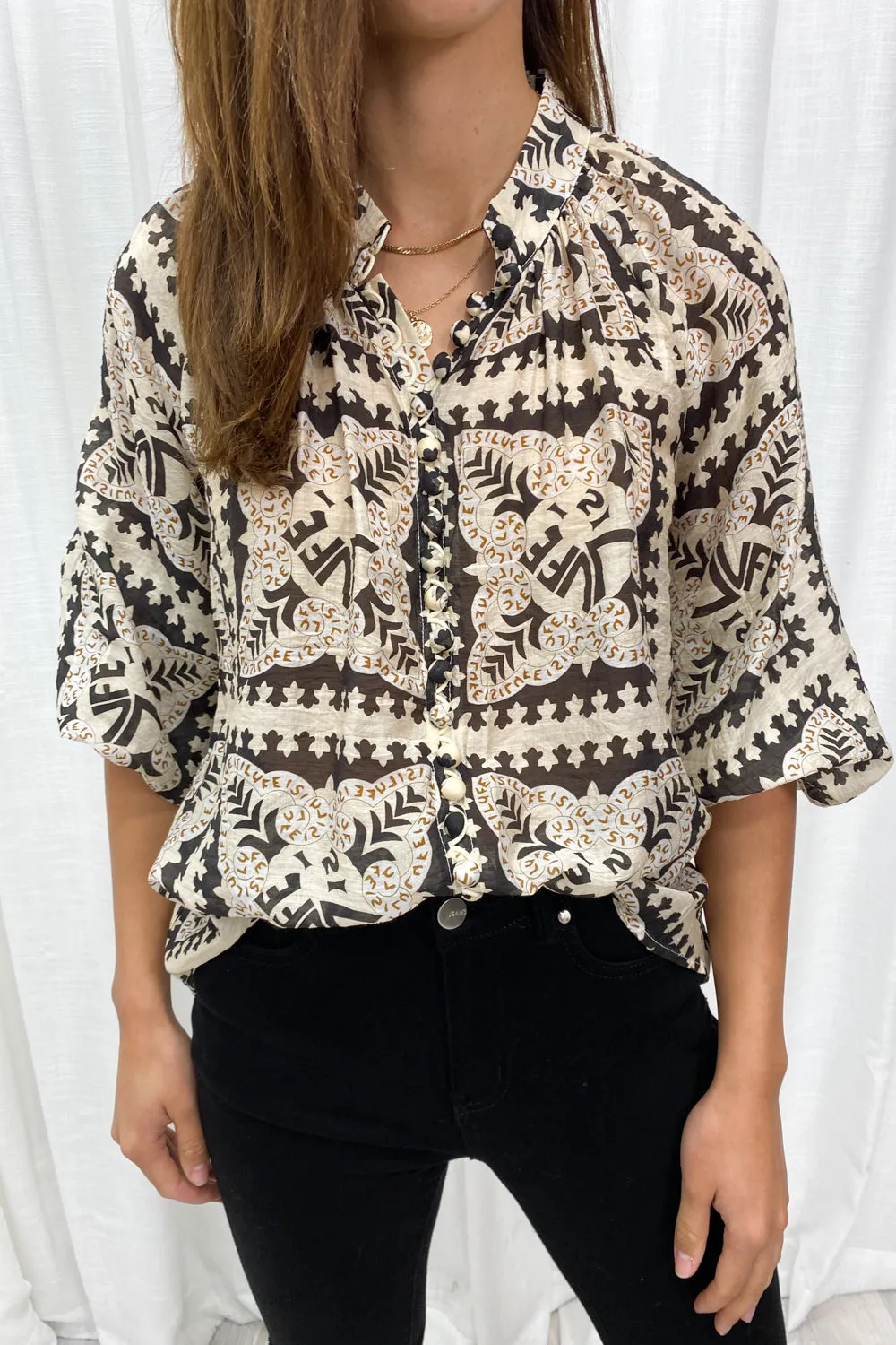Crinkle Estelle Blouse