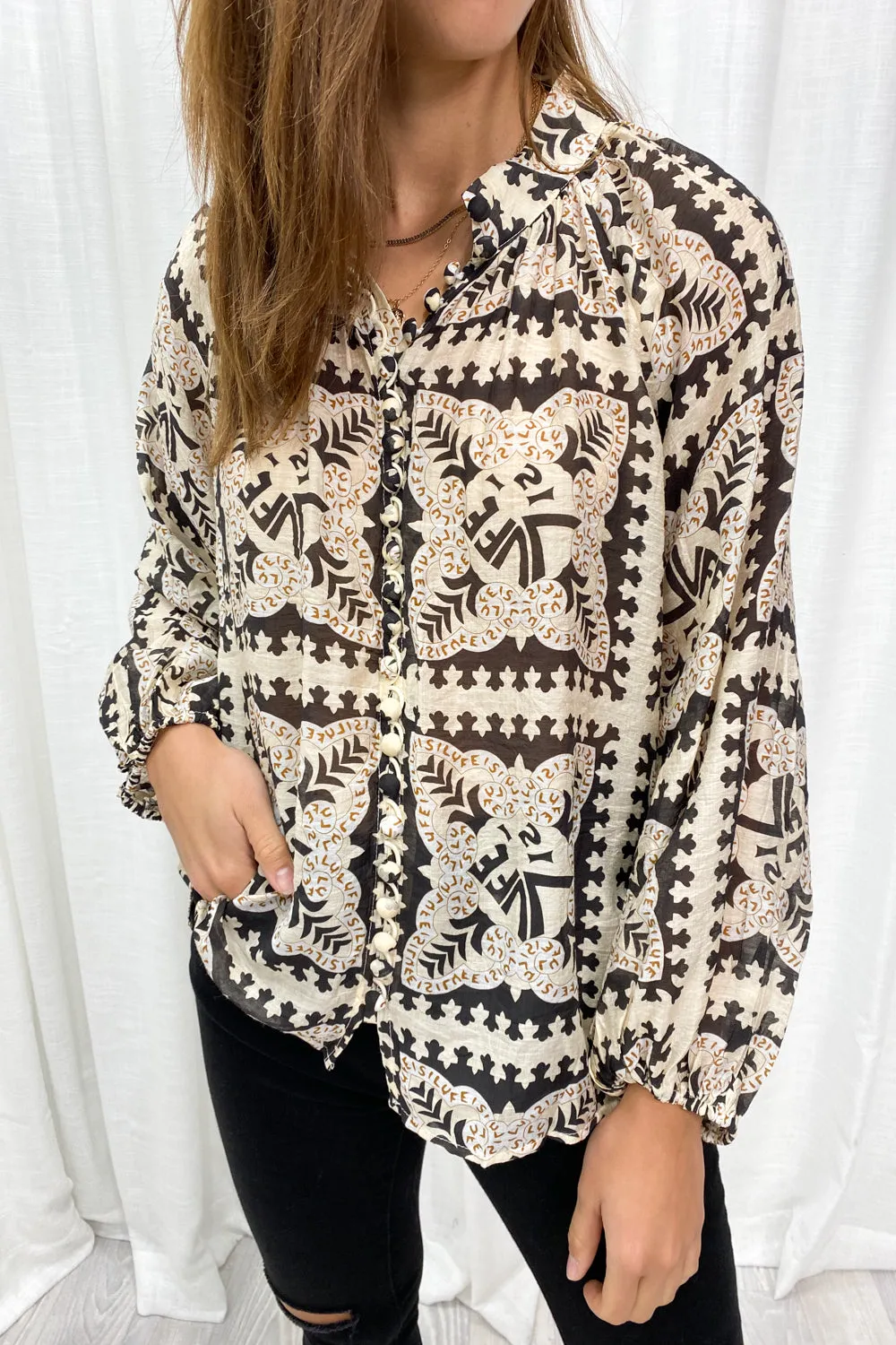 Crinkle Estelle Blouse
