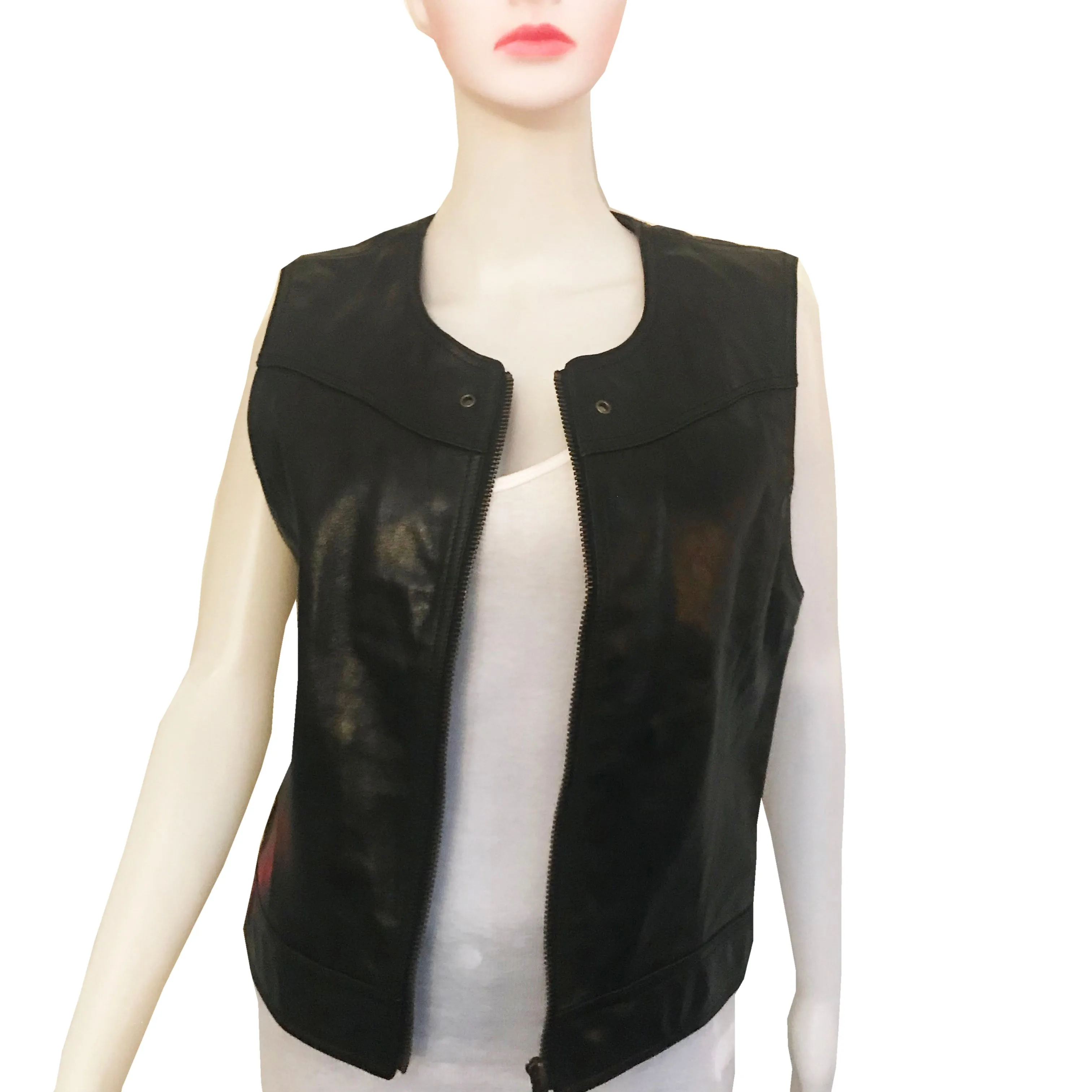 Diesel Leather Motorcycle Vest