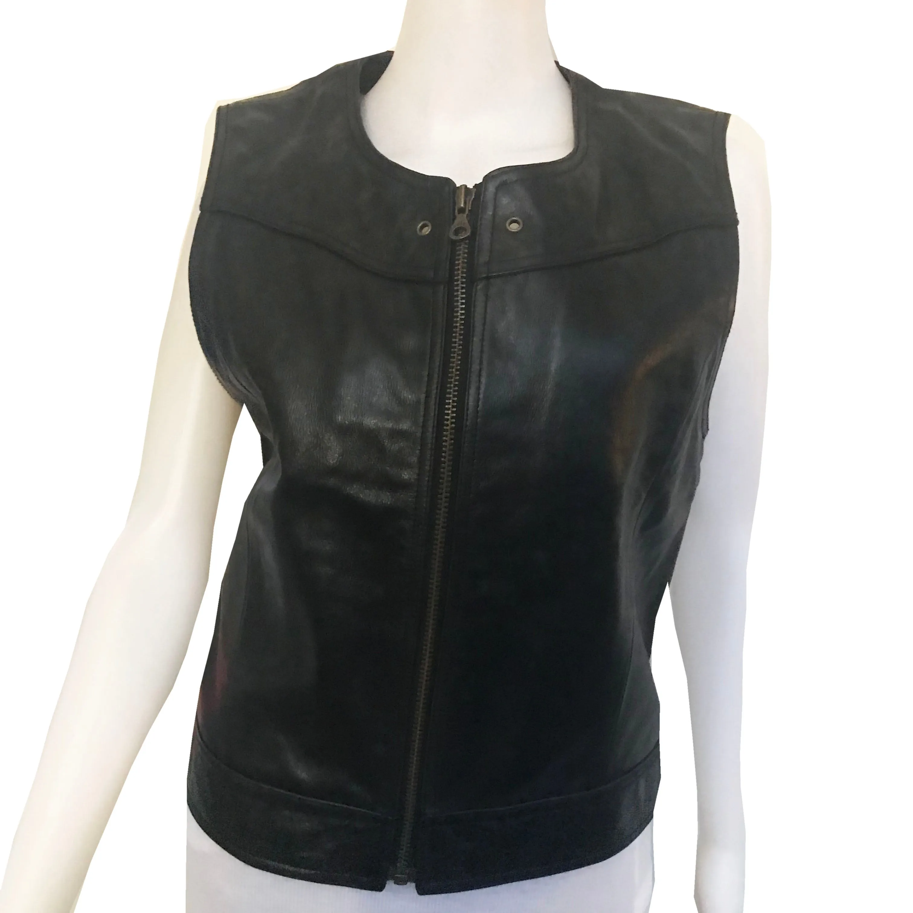 Diesel Leather Motorcycle Vest