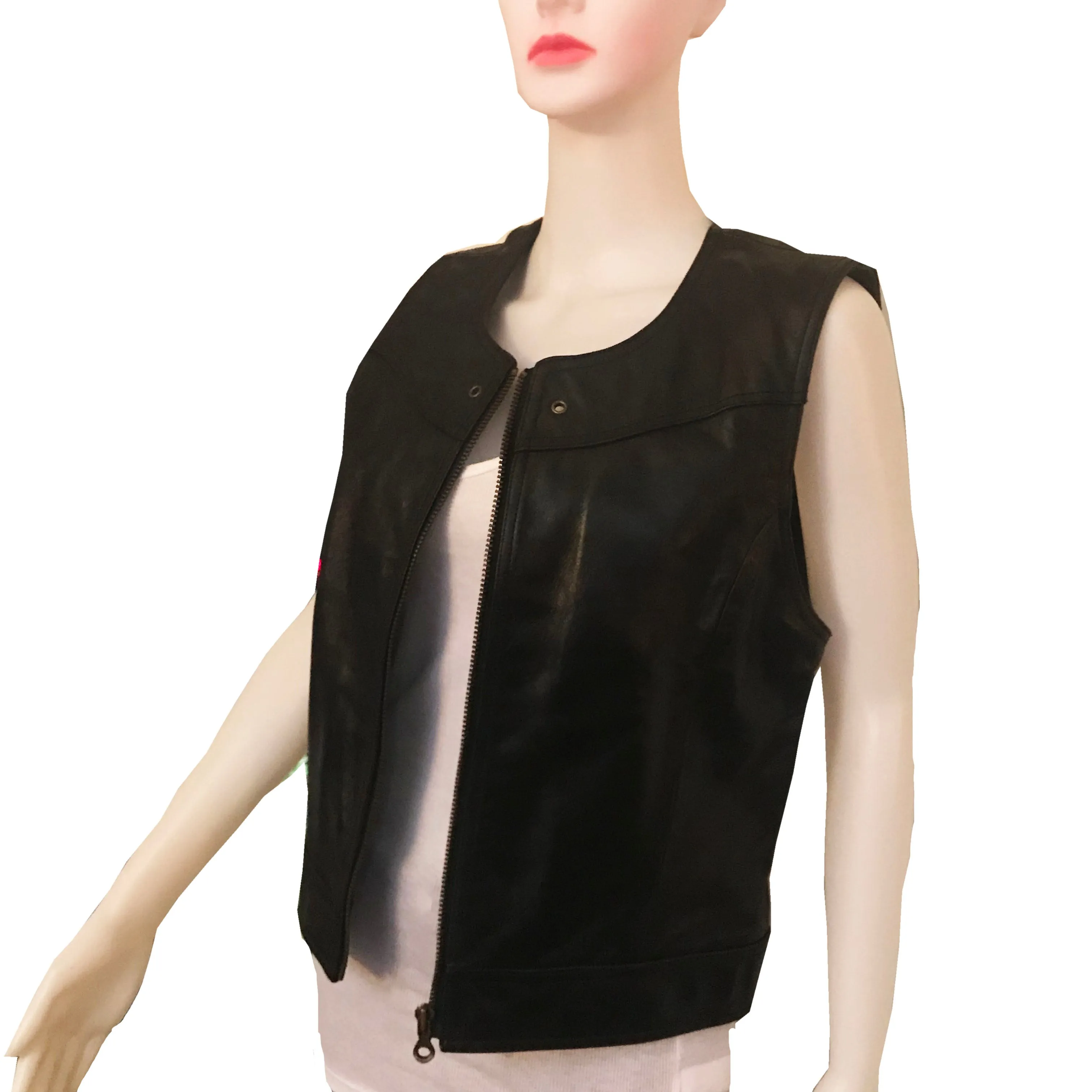Diesel Leather Motorcycle Vest