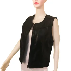 Diesel Leather Motorcycle Vest