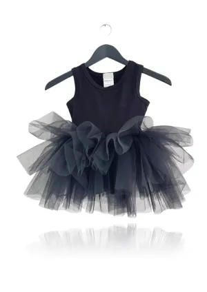 DOLLY TIMELESS COTTON TUTU DRESS black