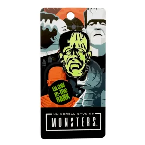 Frankenstein Monster Glow In The Dark Enamel Pin