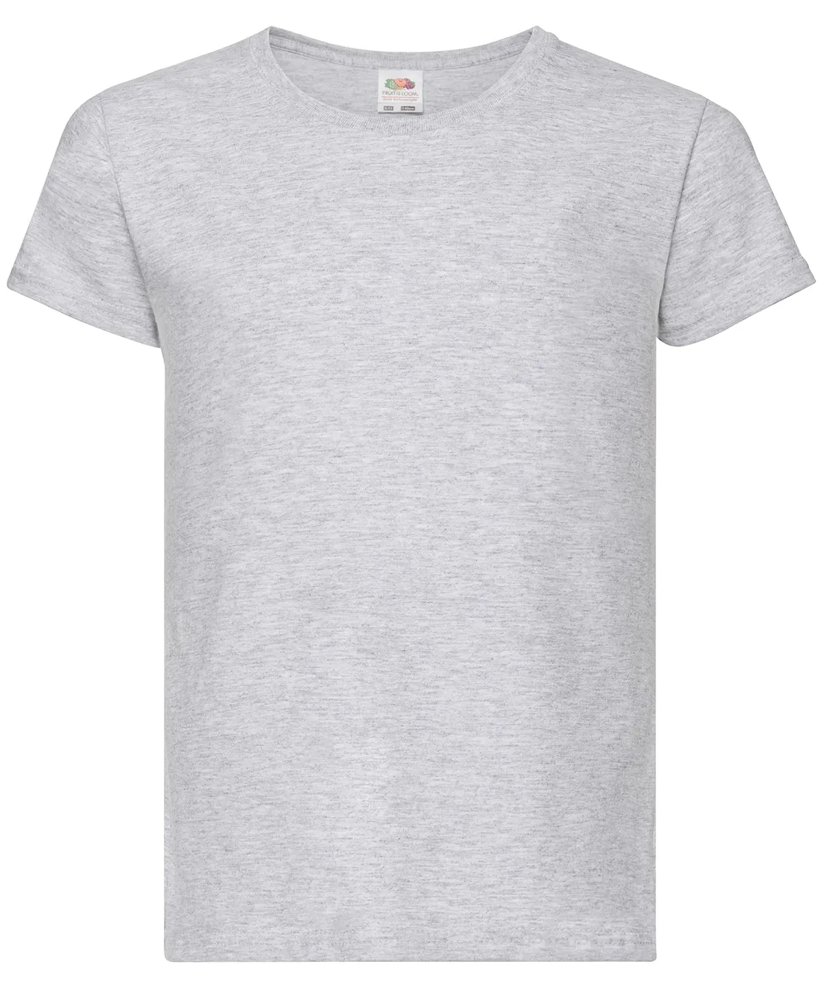 Heather Grey - Girls valueweight T