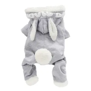 Hooded Bunny Ear Dog Sweater - One Piece