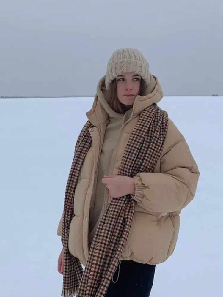 Hooded Cotton Padded Coats