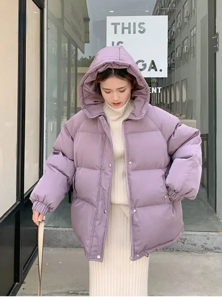 Hooded Cotton Padded Coats