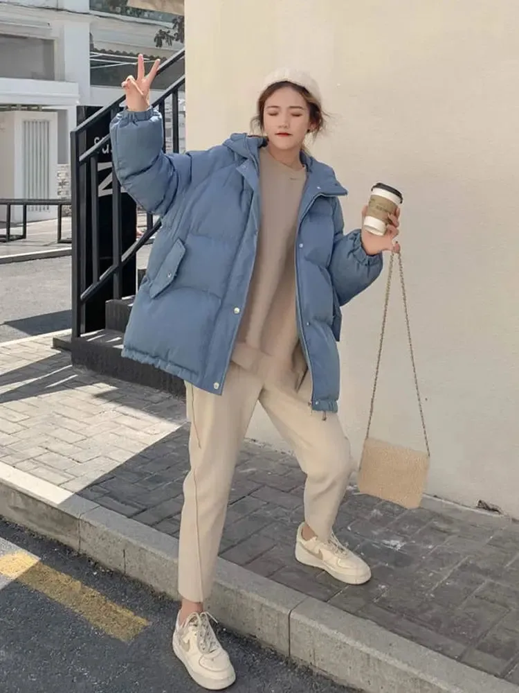 Hooded Cotton Padded Coats