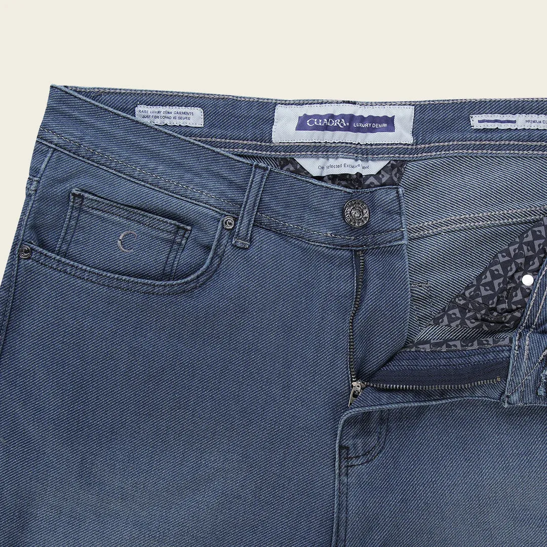 JN30034 - Cuadra indigo ultimate comfort stretch denim jeans for men