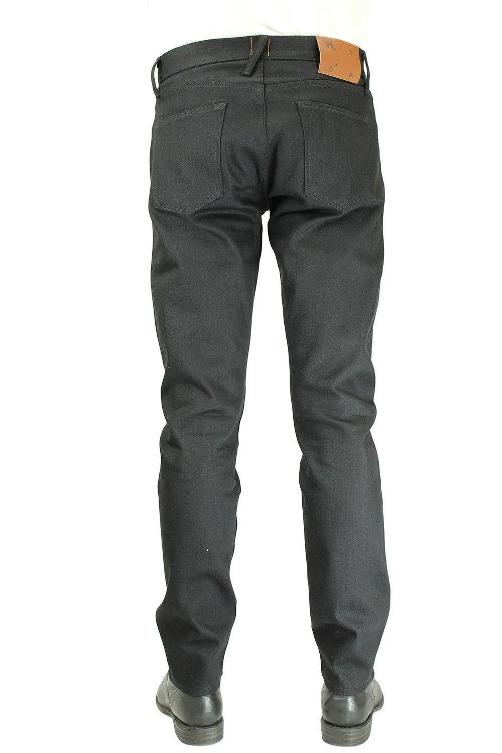 KATO 4-Way Stretch Selvedge "The Pen" Black Raw