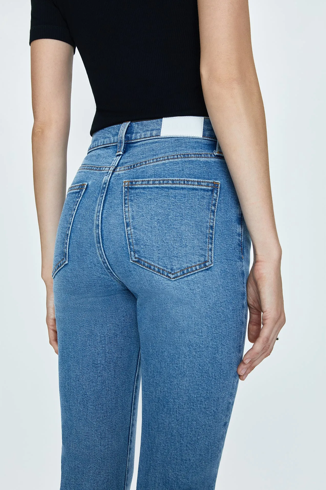 Lennon High Rise Boot Jean - Derby