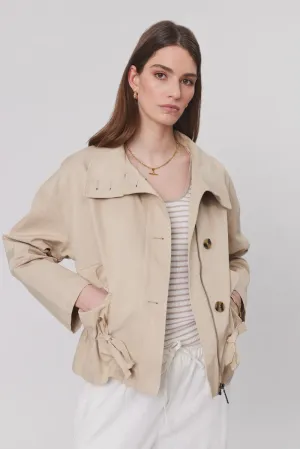 Olympus Short Trench - Camel