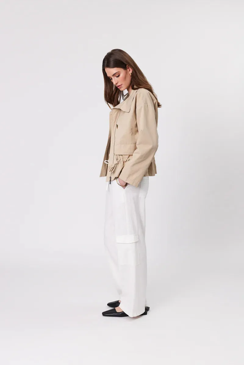Olympus Short Trench - Camel