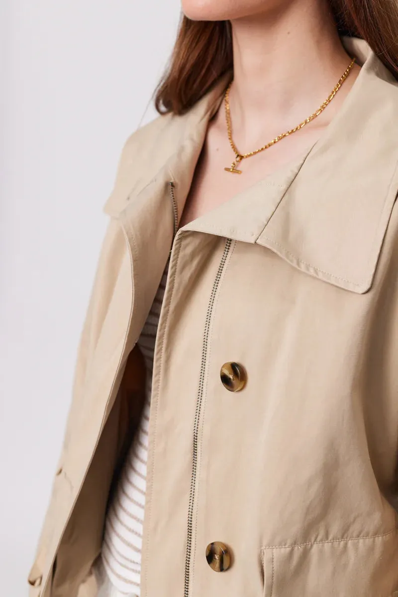 Olympus Short Trench - Camel
