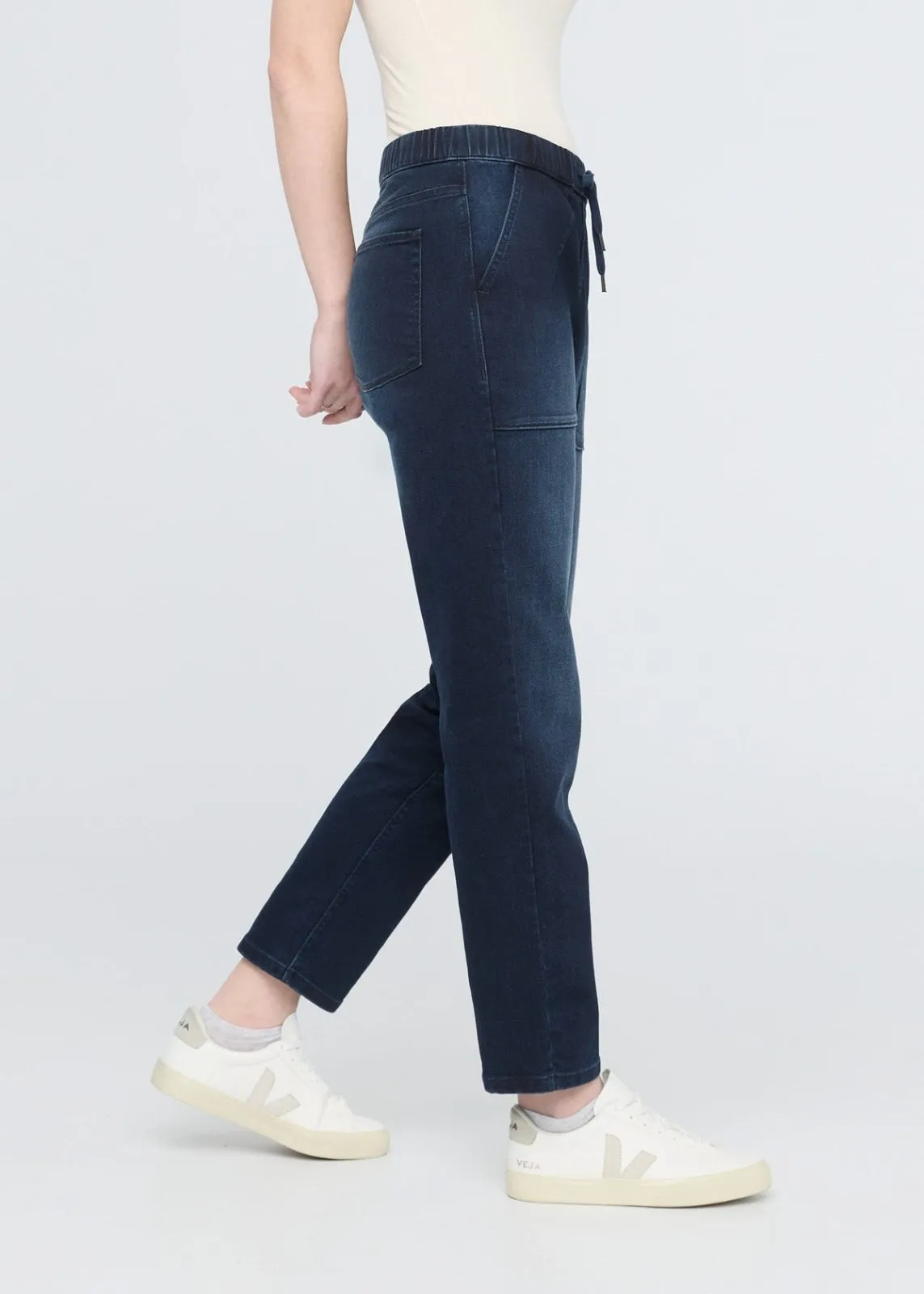 Performance Denim Harbour Pant - Meteorite