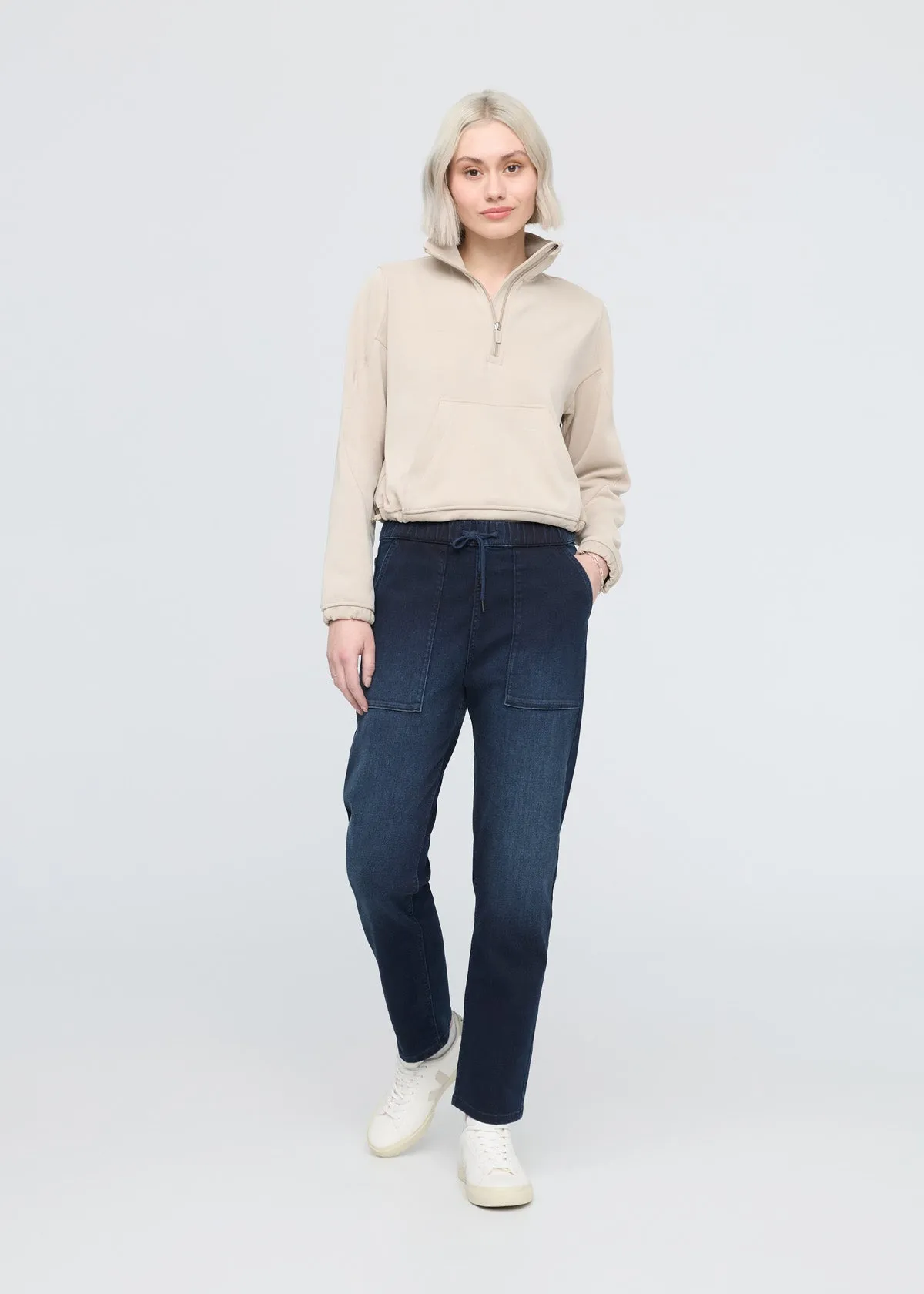 Performance Denim Harbour Pant - Meteorite