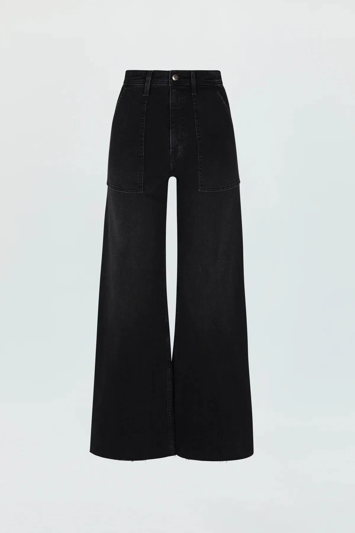 Pistola Penny Utility Wide Leg Denim in Collins