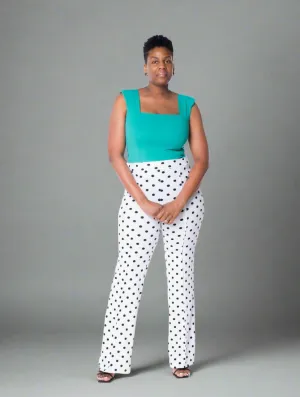 Polka Dot High Waist