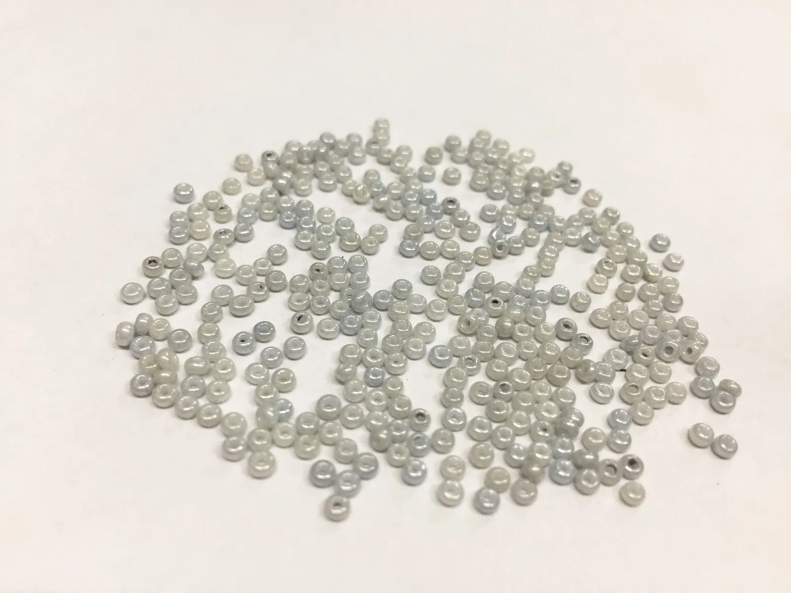 Premium Blue Green Opaque Lustre Round Rocaille Glass Seed Beads 11/0