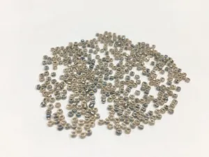 Premium Gray Inside Round Rocaille Glass Seed Beads 11/0