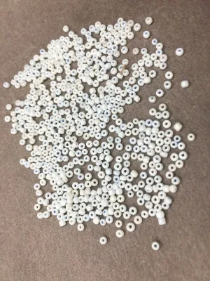 Premium Light Blue Lustre Round Rocaille Seed Beads