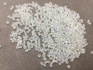 Premium Light Pink Lustre Round Rocaille Glass Seed Beads