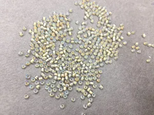 Premium Peach-Inside Transparent Round Rocaille Glass Seed Beads (Wholesale)