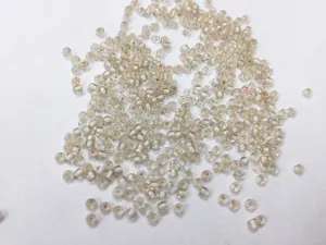 Premium White Inside Round Rocaille Glass Seed Beads (Wholesale)