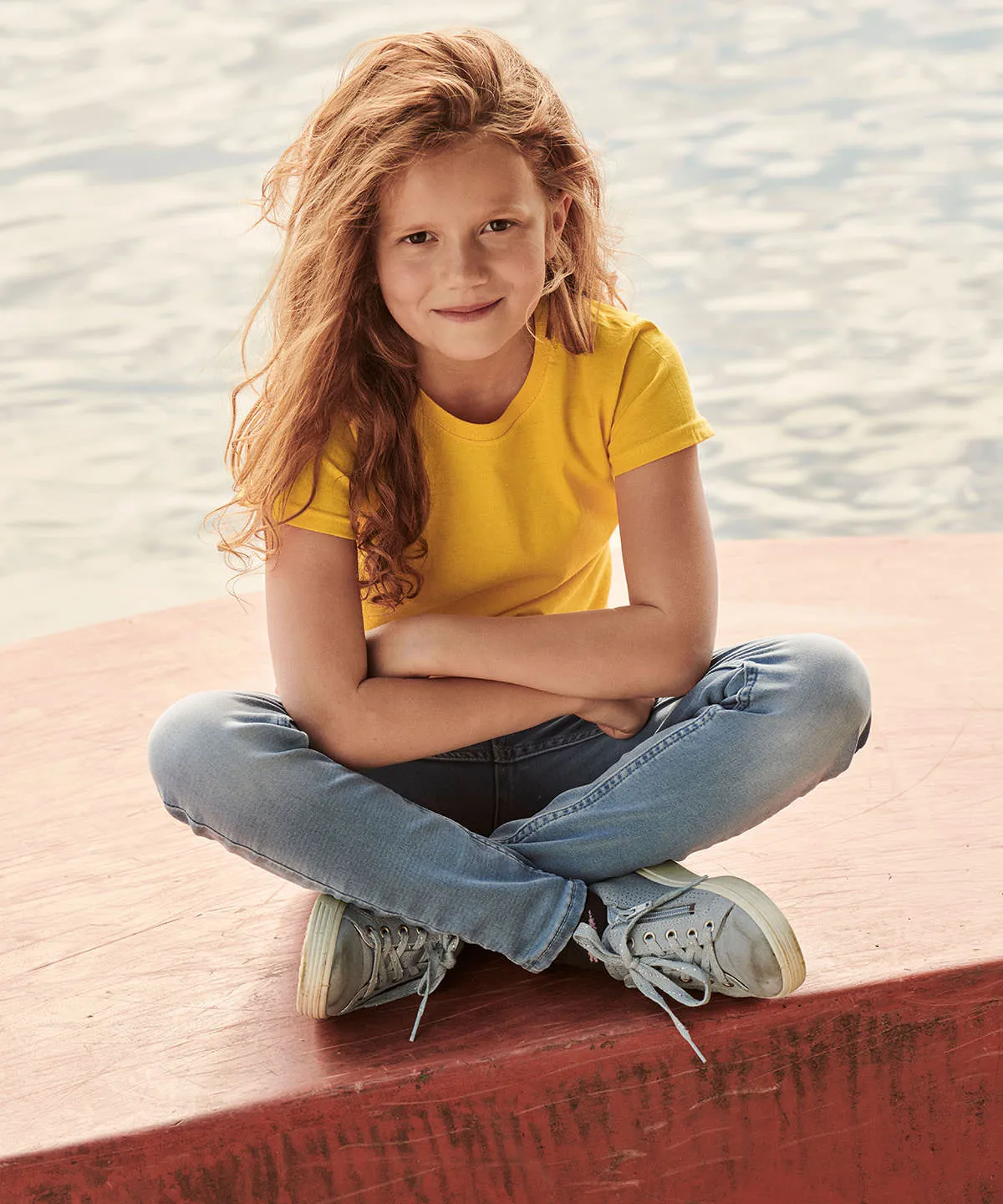 Royal - Girls valueweight T