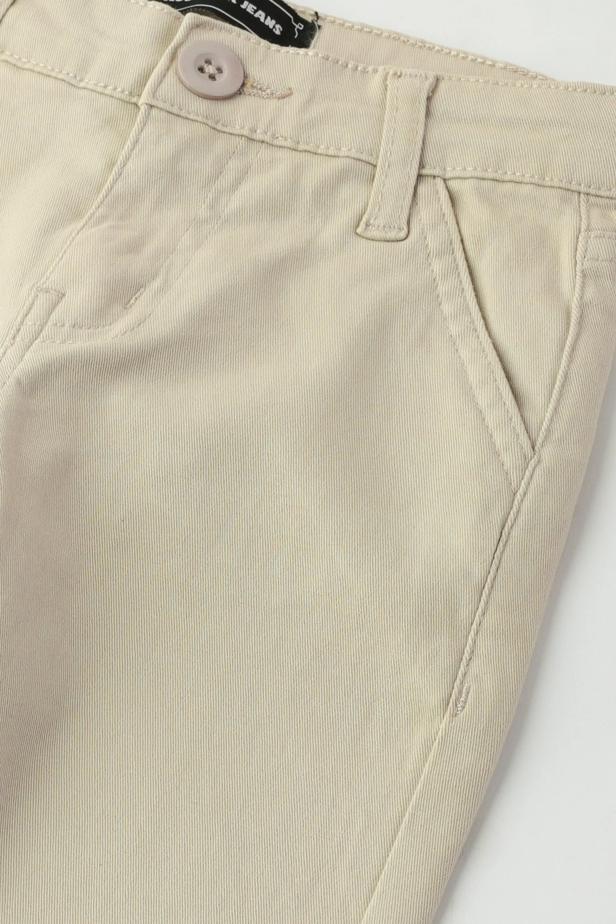 Stone Twill Chino Pants For Boys