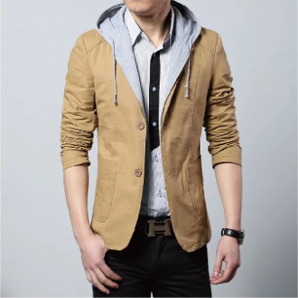 Street Style Hooded Blazer | BespokeBrothers®