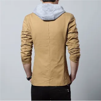 Street Style Hooded Blazer | BespokeBrothers®