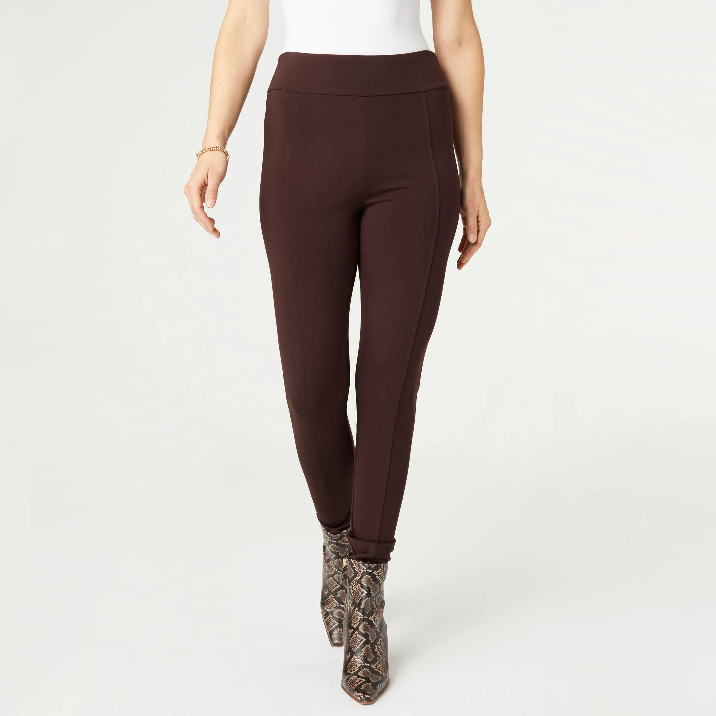 The Perfect Ponte Pant - Black Coffee - Final Sale