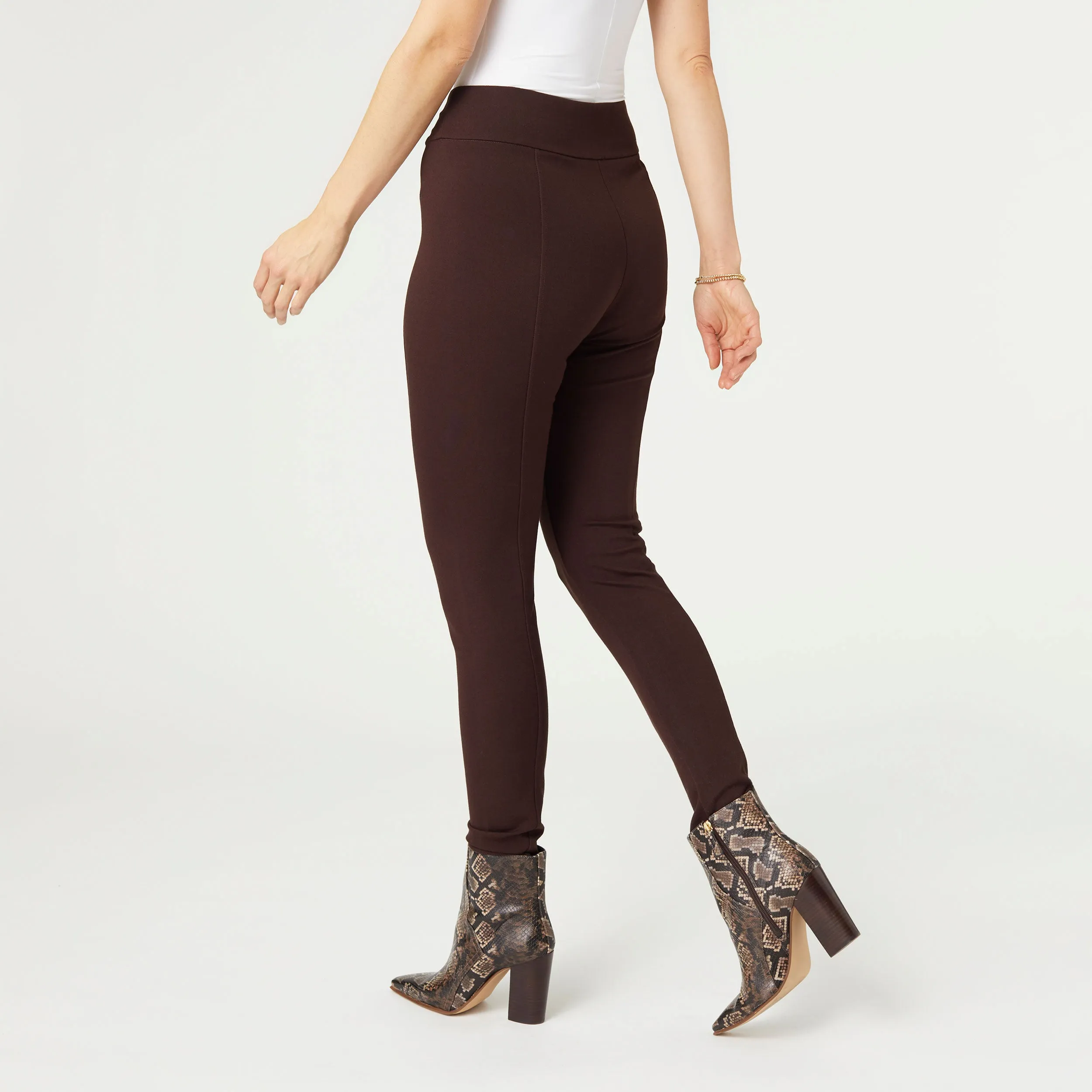 The Perfect Ponte Pant - Black Coffee - Final Sale