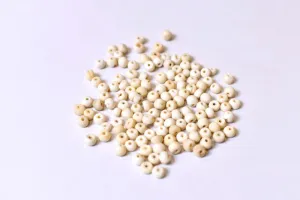 White Bone Beads